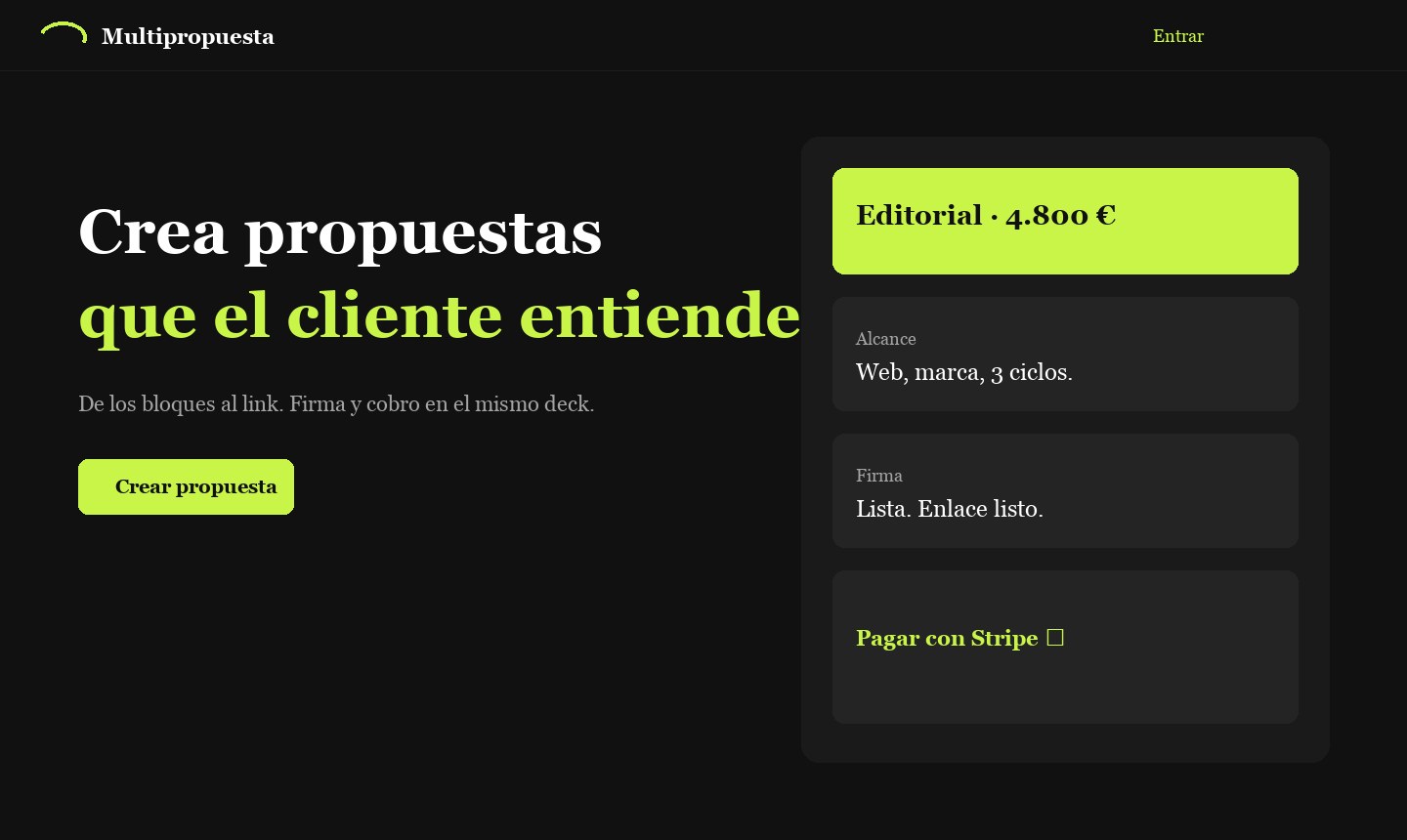 Multipropuesta